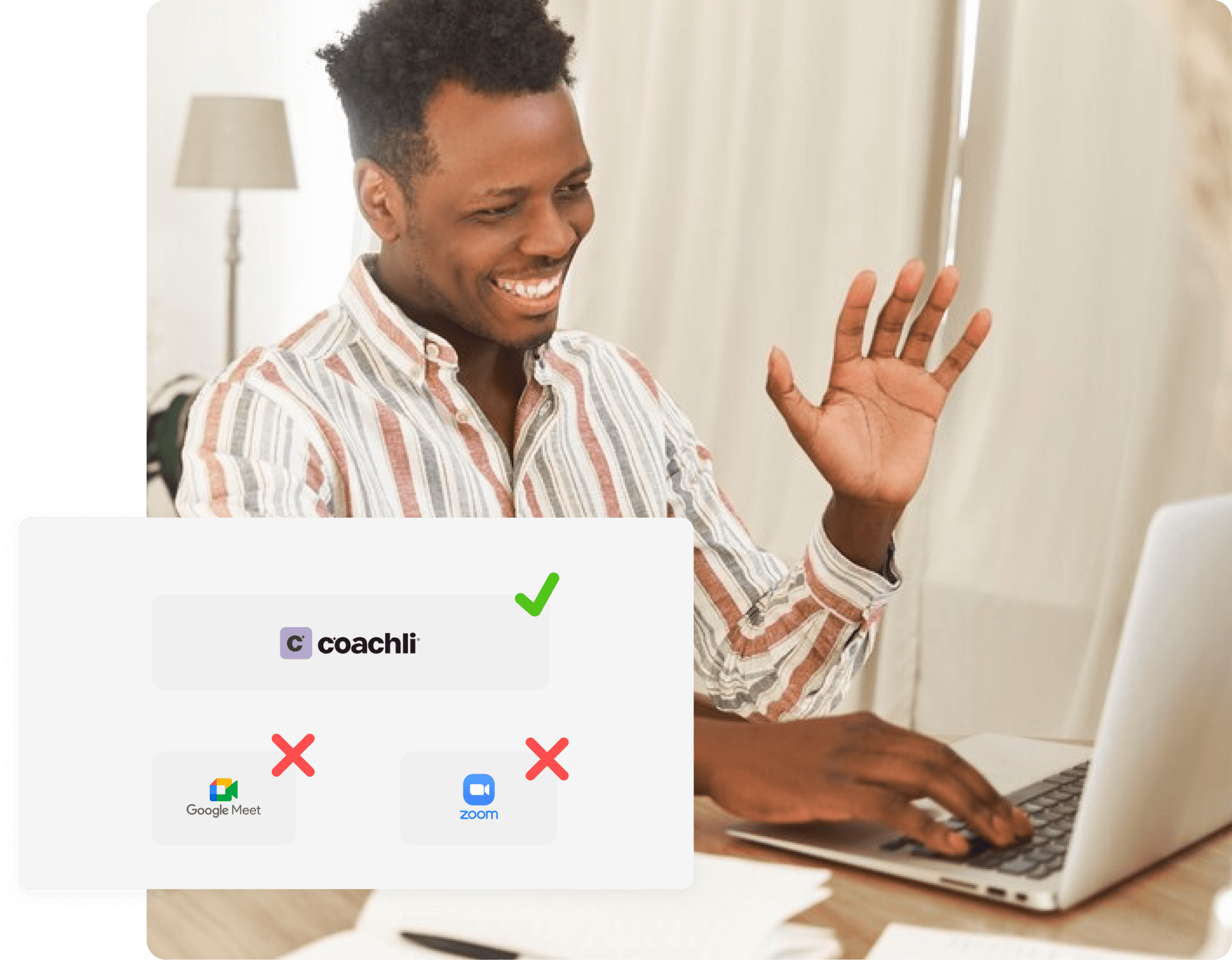 man smiling