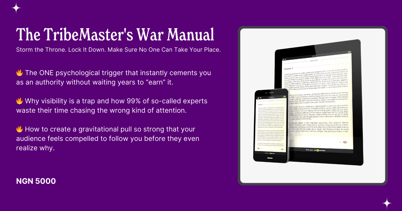 THE TRIBEMASTER’S WAR MANUAL