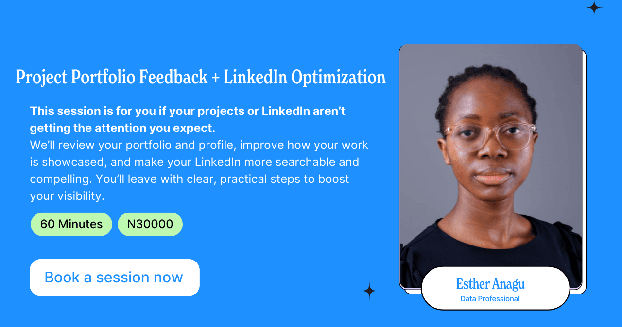 Project Portfolio Feedback + LinkedIn Optimization